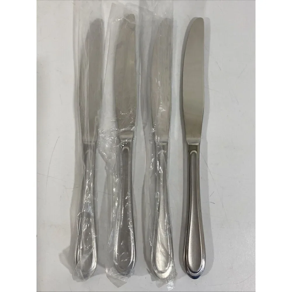 Oneida Joann Flatware NEW Dinner Knife Set Of (4) 9.5